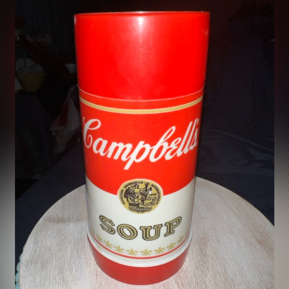 VINTAGE 1974 CAMPBELL’S  SOUP ALADDIN THERMOS RARE